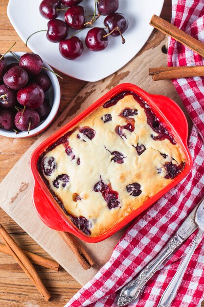 Pastel de cereza