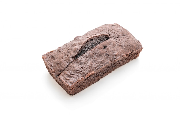 pastel de chocolate brownie
