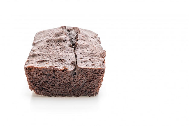 pastel de chocolate brownie