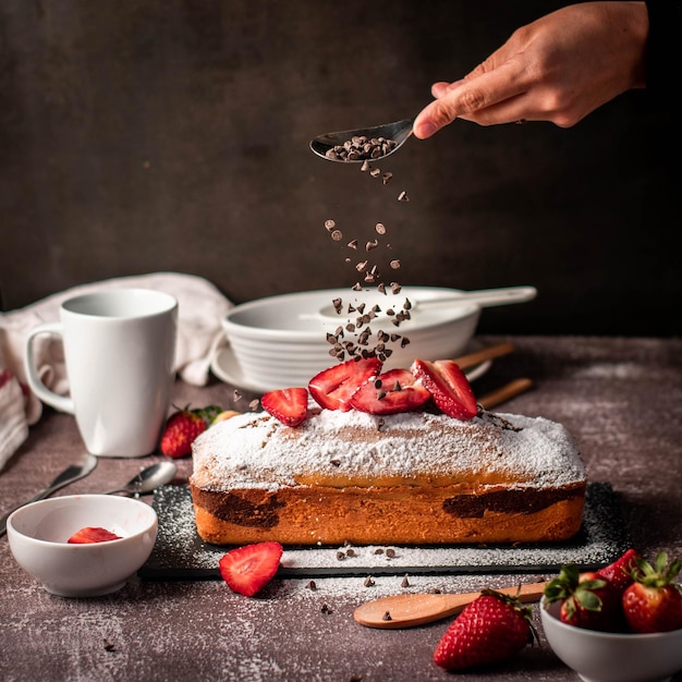 Pastel de chocolate