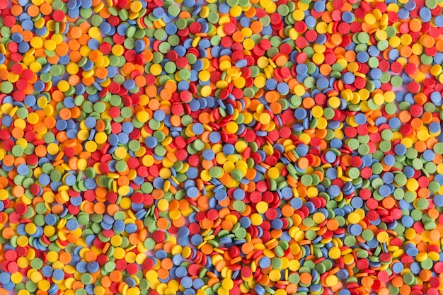 Pastel de bolo colorido polvilha textura fundo foto de alta qualidade