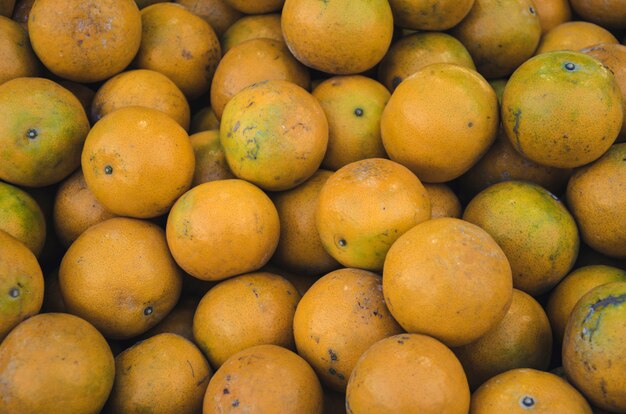 Pastel de frutas laranja