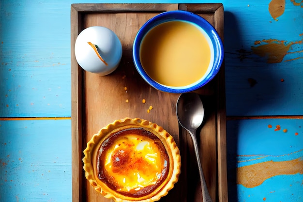 Pastel de Nata Frisch gebackener Portugieser