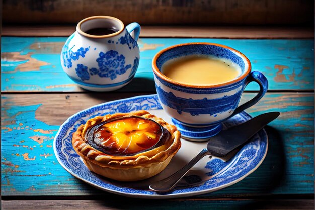 Pastel de Nata Português Fresco