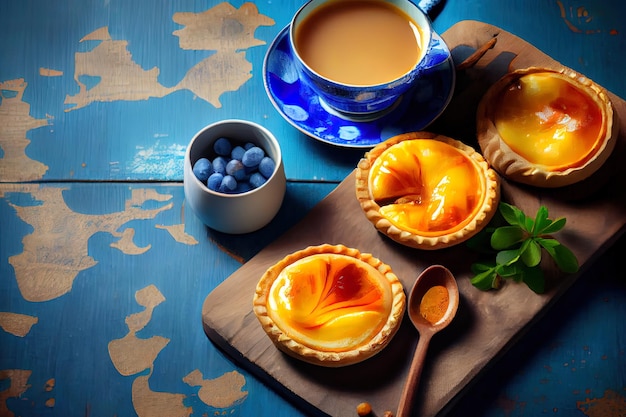 Pastel de Nata Português Fresco