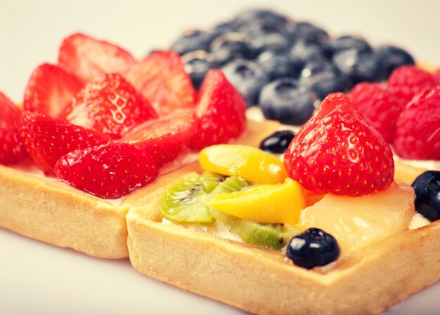 pastel de frutas