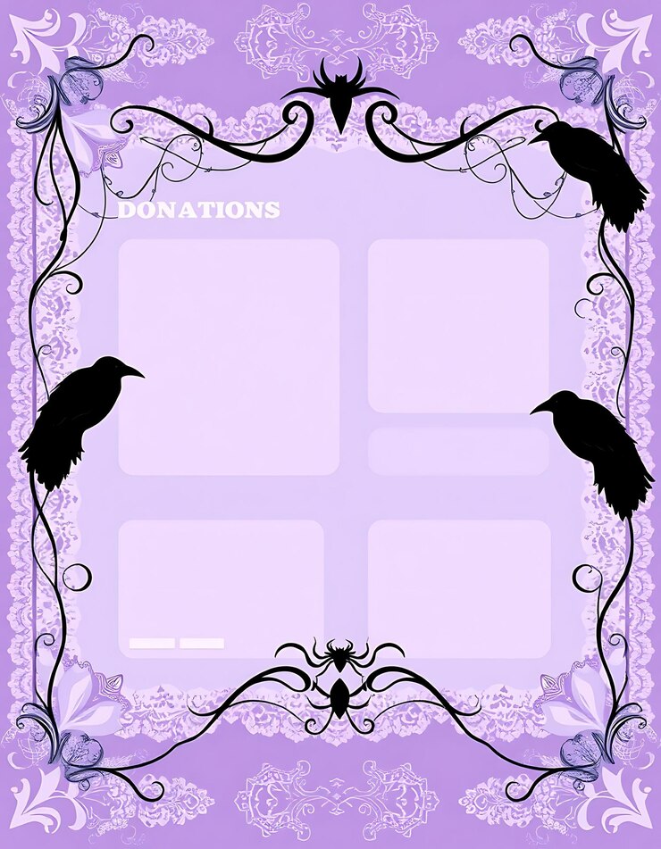 Foto pastel goth tema layout screen para um streamer de jogos de horror com soft lave game interface designn