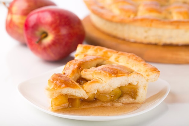 pastel de manzana