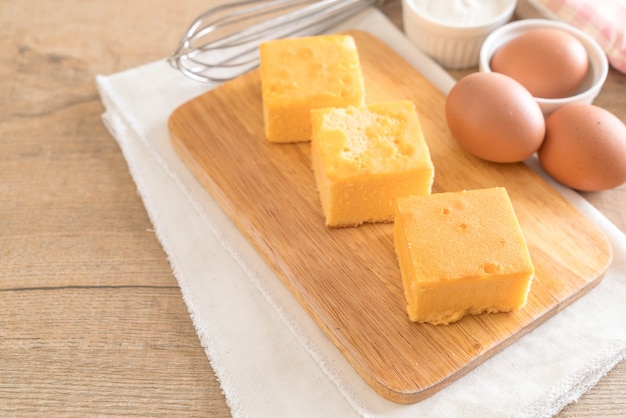 pastel de naranja casero