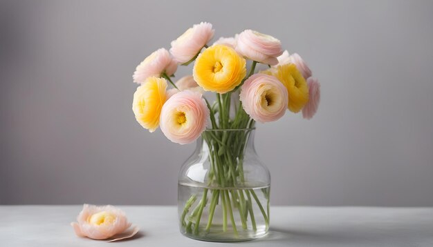 Un pastel sencillo con rosas.