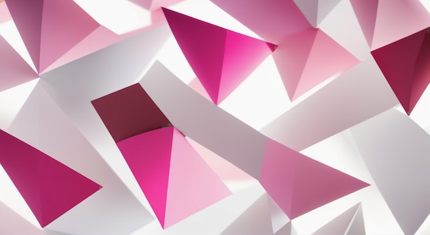 Pastel Triángulo Armonía Abstracto Fondo triangular Ilustración de las existencias