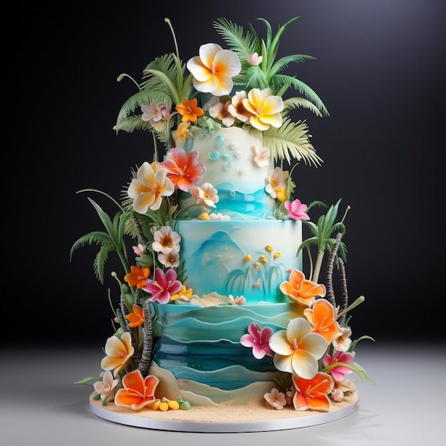 Pastel Tropical Extravagante