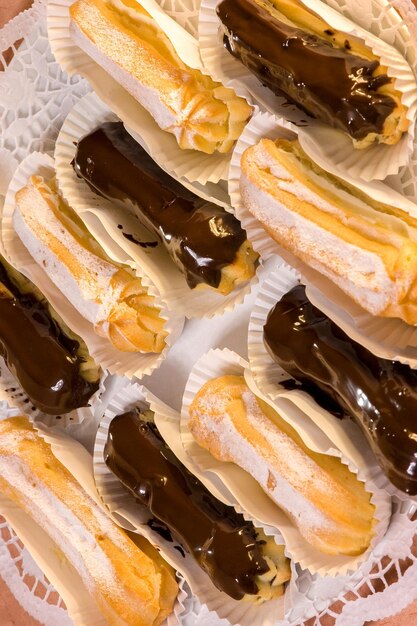 pastelaria Eclairs