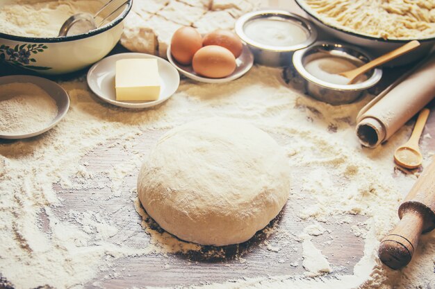 Pastelería y concepto de cocina.