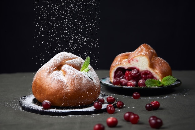 Foto pasteles de mermelada