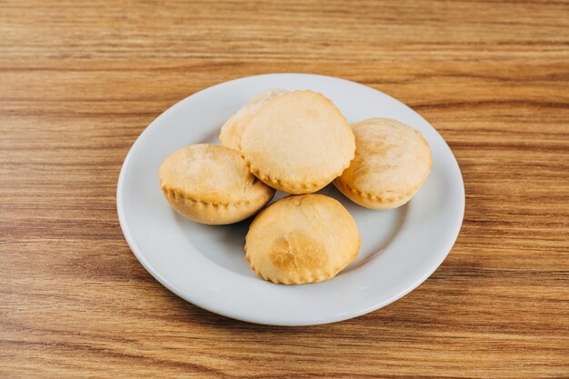 Foto pasteles de pollo colombianos