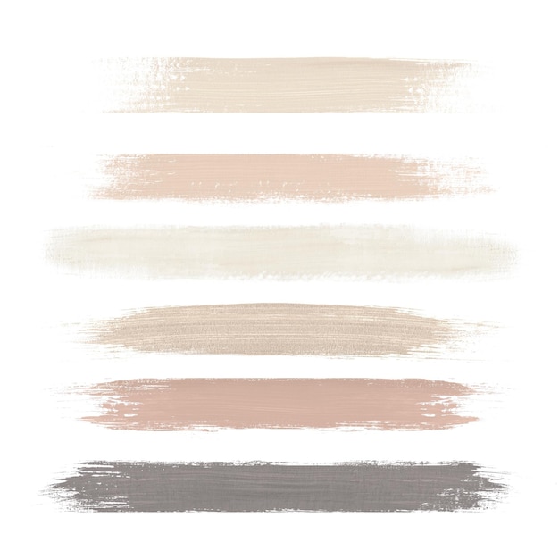 Pastell-Acryl Pinselstriche durchsichtig png