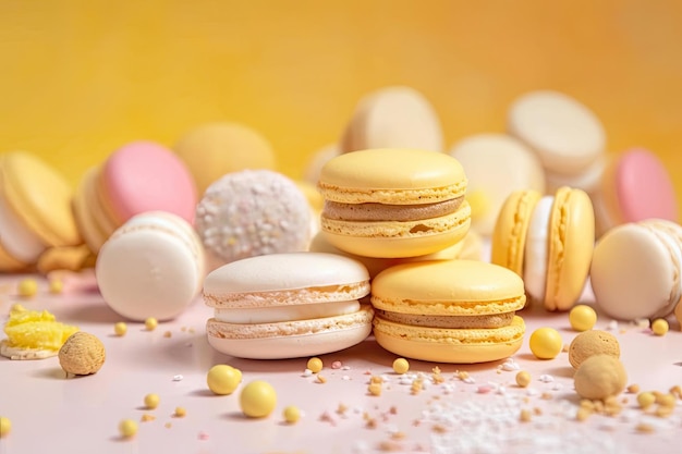 Pastell Macarons Array von Farbaromen