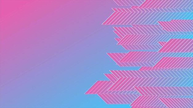 Pastellblau-rosa abstrakter minimaler Geometriehintergrund