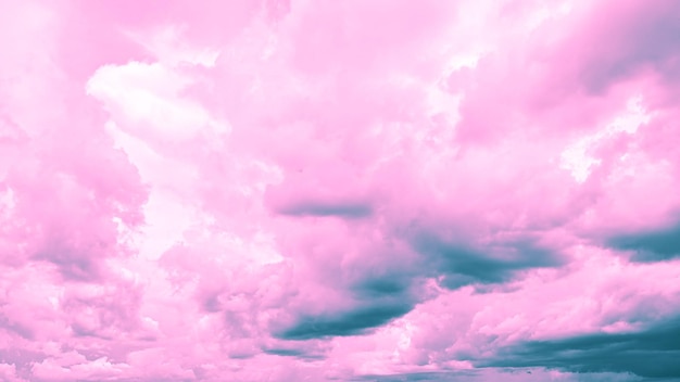 Pastellblauer und rosa Himmel schöner romantischer Hintergrund verträumter Hintergrund