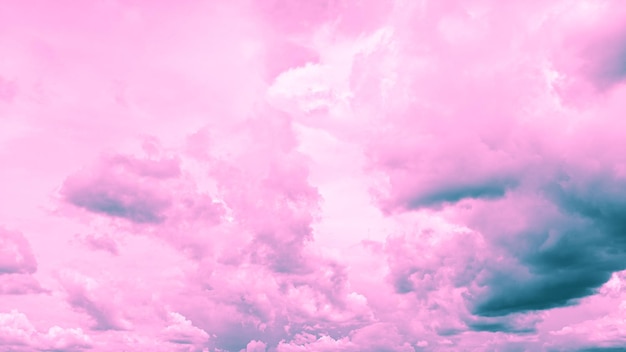 Pastellblauer und rosa Himmel schöner romantischer Hintergrund verträumter Hintergrund