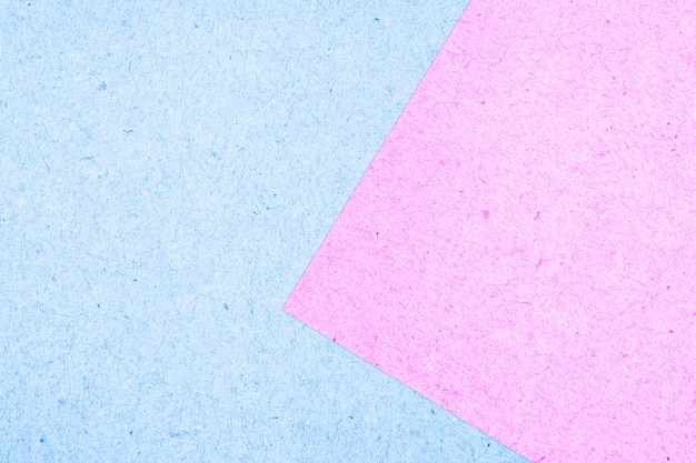 Pastellfarbene Papierzusammenfassungsbeschaffenheit für Hintergrund, Blau und Rosa