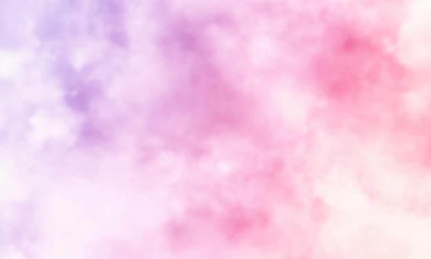 Pastellfarbener Rauchhintergrund rosa lila abstrakte Farben Fusion Full-Frame-Rauchtextur