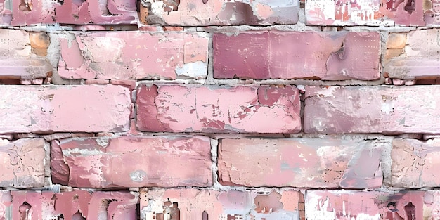 Pastellziegelwand Leichte Pfirsichfarbe nahtloser Hintergrund Konzept Pastellziegerwand Leichtpfirschfarbe Nachtloser Hintergrond