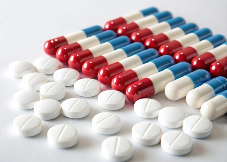 Pastillas y cápsulas de medicamentos