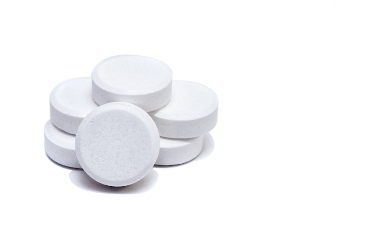 Foto pastillas de medicina blanca