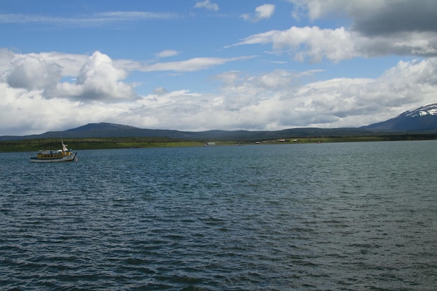 Patagonia desde ferry desde Puerto Natales