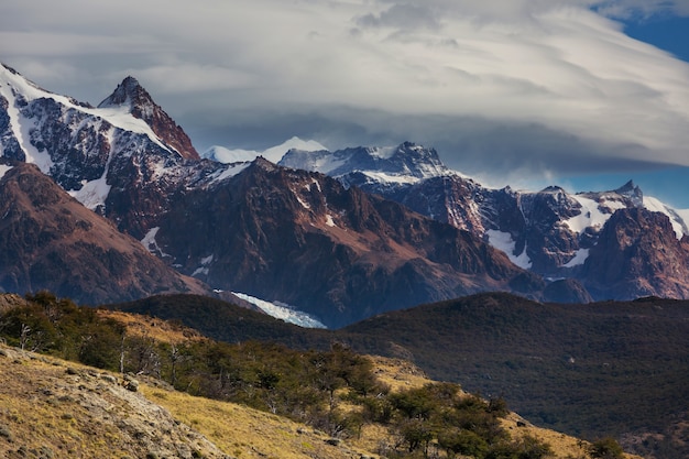 Patagonia Landschaften in Südargentinien. Schöne Naturlandschaften.