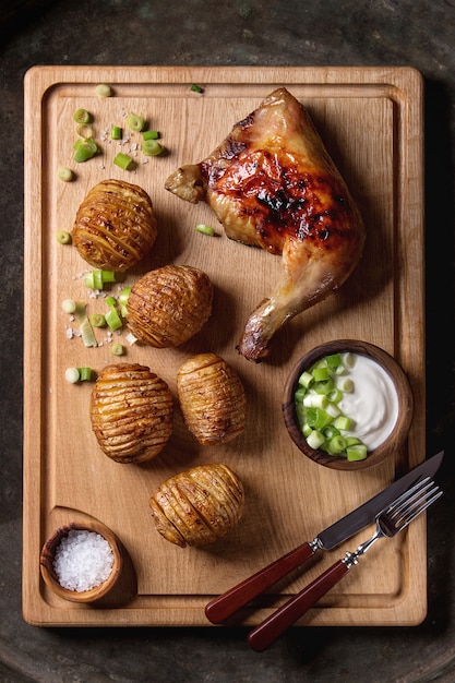 Patatas Al Horno Acordeón