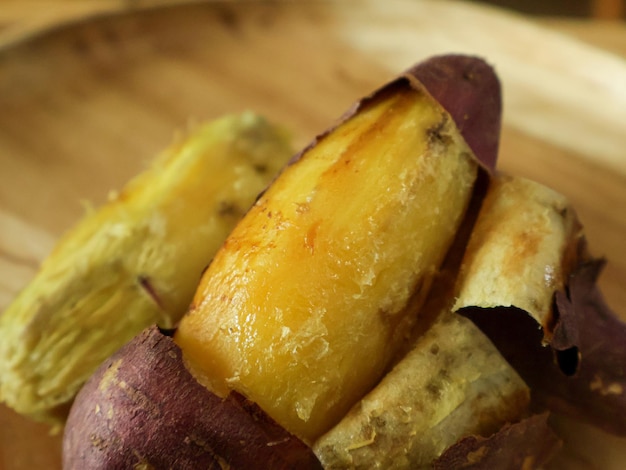 Foto patatas dulces al horno