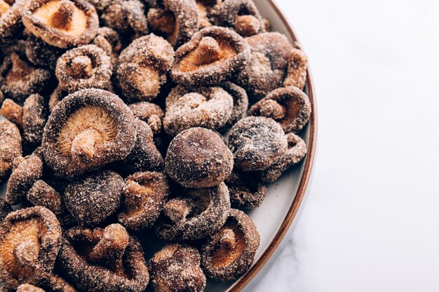 Patatas Fritas De Hongos Shiitake