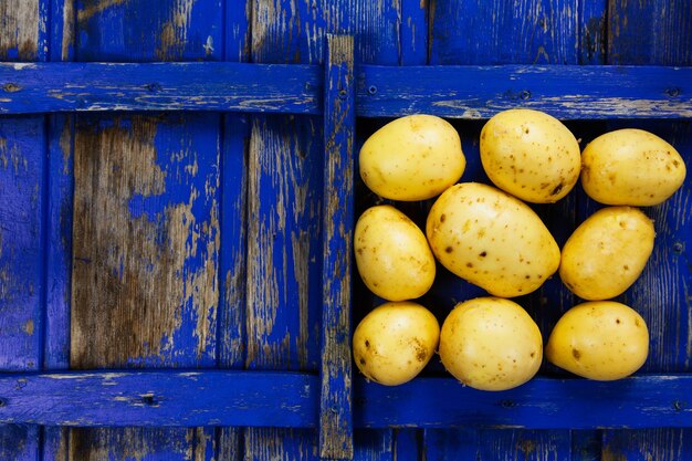 Patatas, verduras frescas