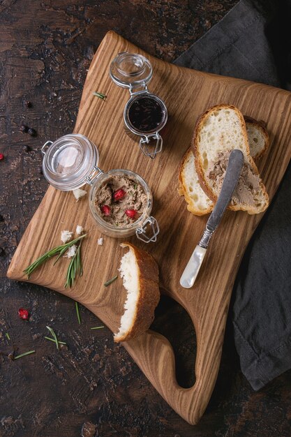 Paté de hígado de pollo hecho en casa