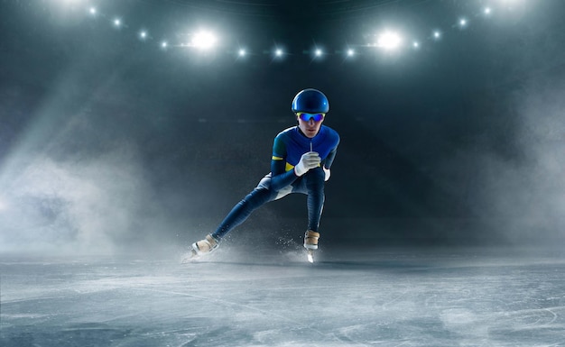 Patinação de velocidade em pista curta