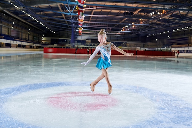 Patinador artística talentoso