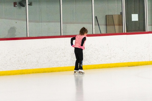 patinadora artística joven