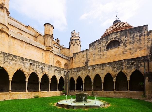 Patio de la Catedral de Tortosa