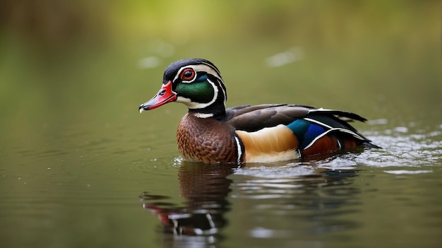 Pato de madeira