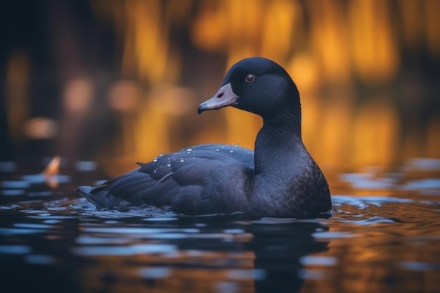 Pato, natación