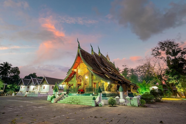 Foto património mundial em wat chiang tong luang prabang