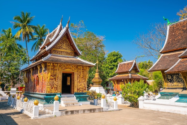 Foto património mundial em wat chiang tong luang prabang