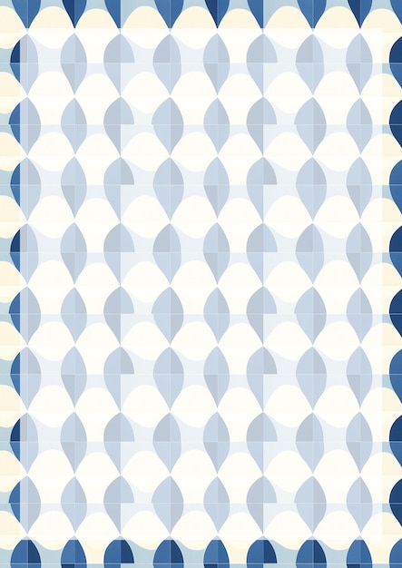 Patrón abstracto azul sin costuras