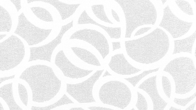 Patrón abstracto blanco sobre tela gris