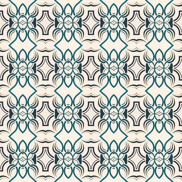 Un patrón abstracto sin costuras Diseño de arte gráfico moderno