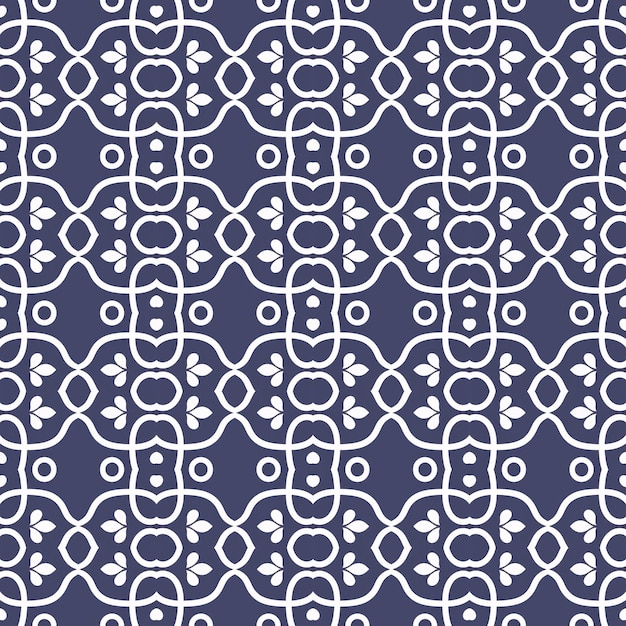 Un patrón abstracto sin costuras Diseño de arte gráfico moderno