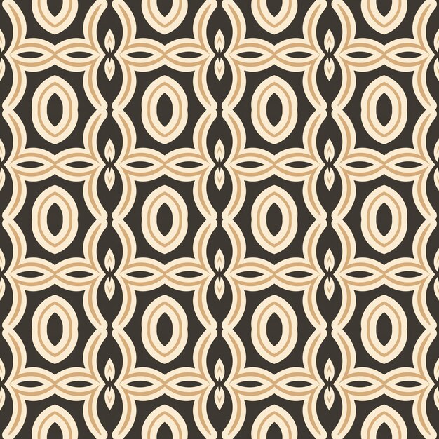 Un patrón abstracto sin costuras Diseño de arte gráfico moderno